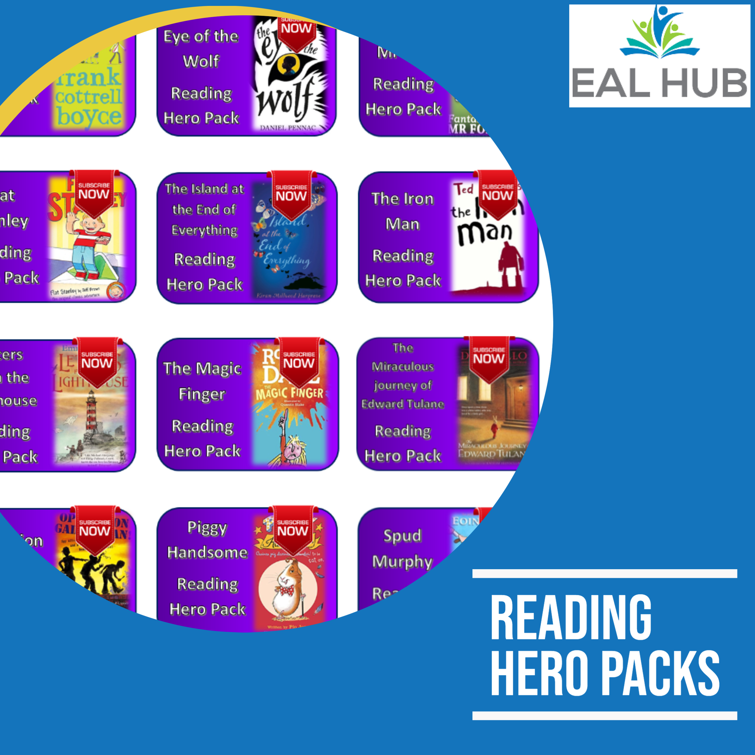 Reading Hero Packs